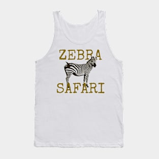 Zebra Safari Tank Top